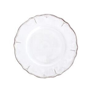 Le Cadeaux Rustica White 9" Melamine Salad Plate - 1 Piece NEW